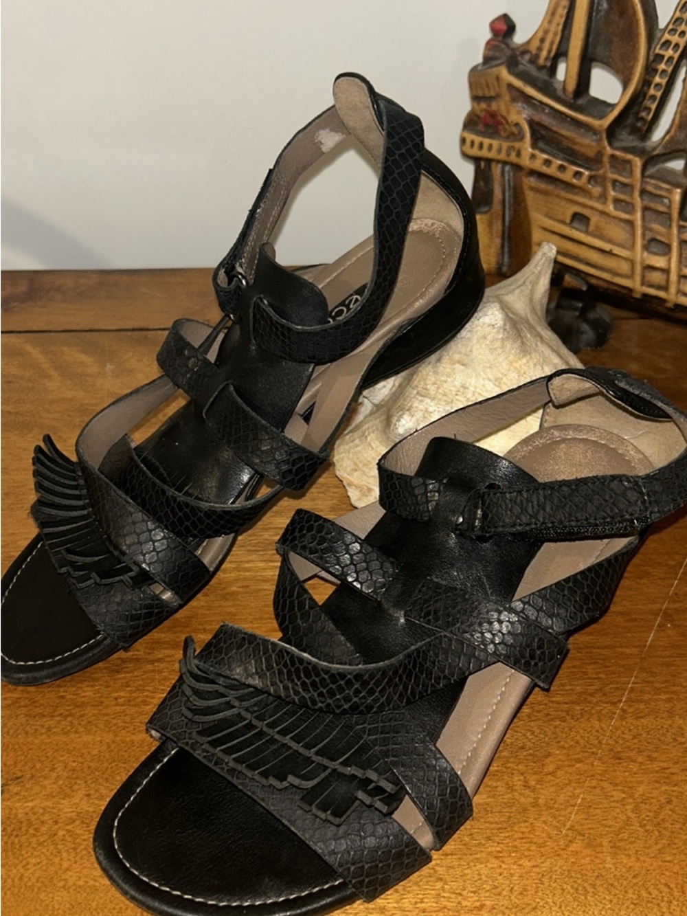 Women’s ECCO faux leather sandals